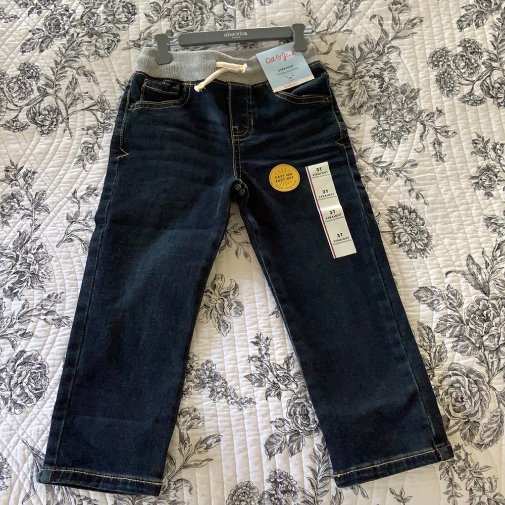 Boys 3T Denim Drawstring Pants/Jeans